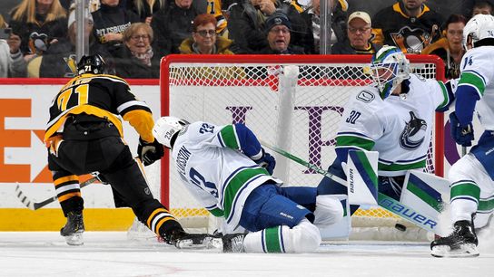 Freeze Frame: Malkin 'just ready to score' taken at PPG Paints Arena (Penguins)